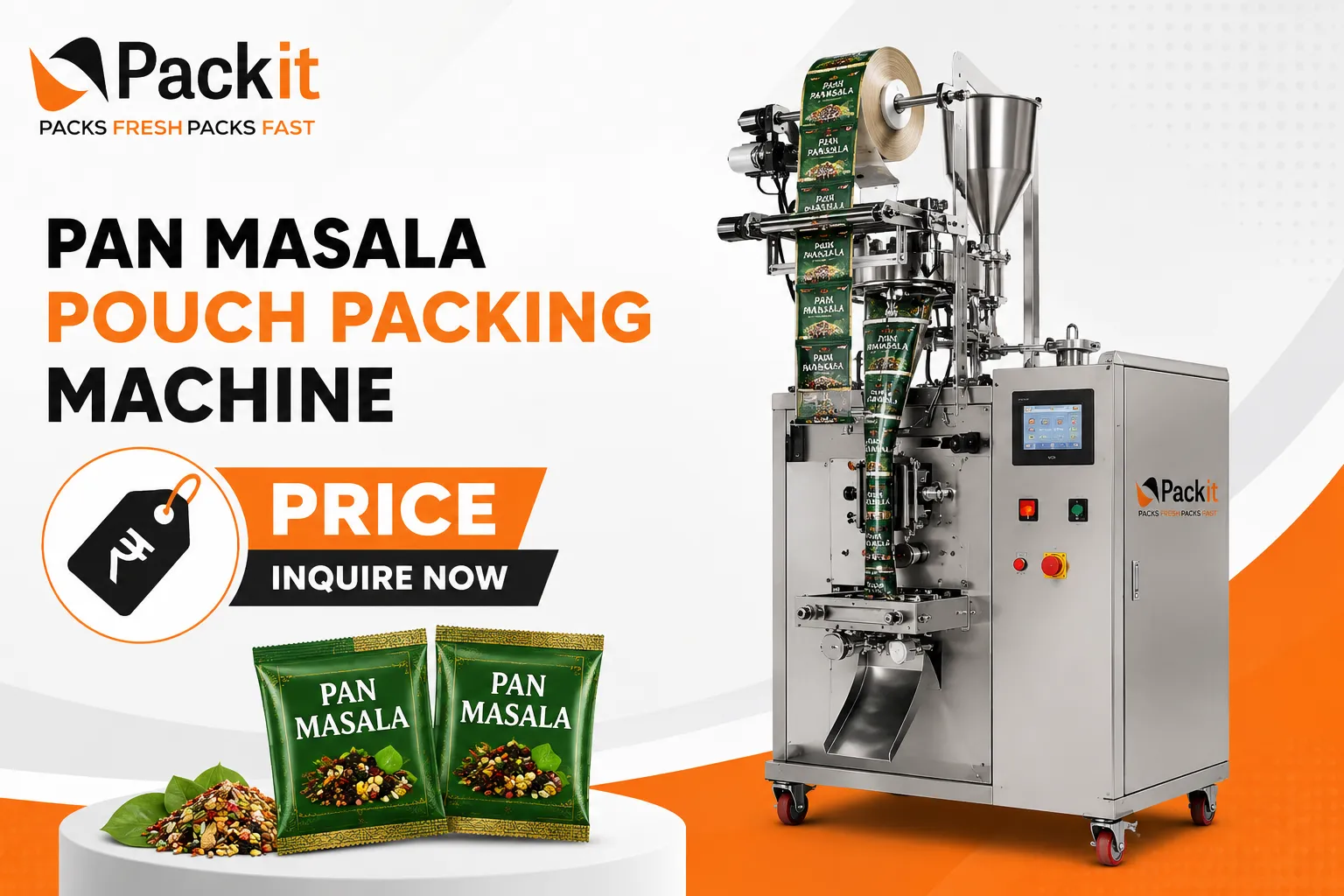 Pan Masala Pouch Packing Machine Price